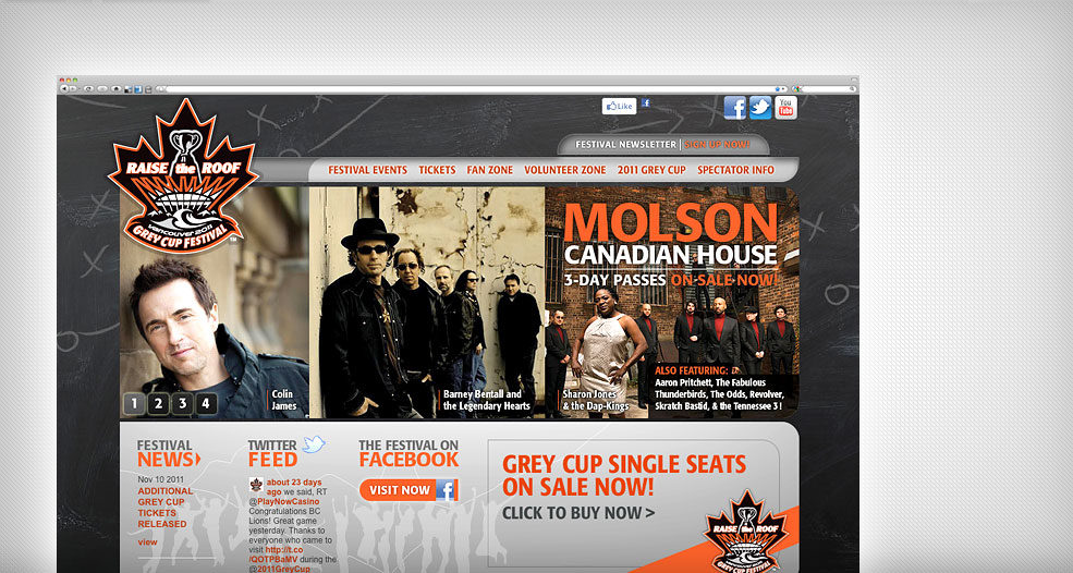 2011 GREY CUP FESTIVAL