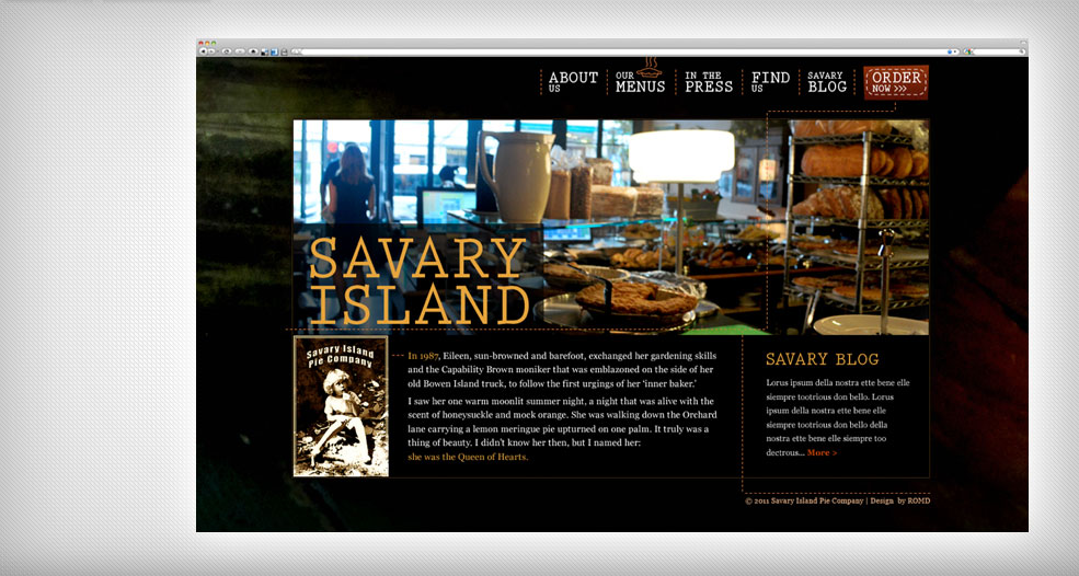 SAVARY ISLAND PIE COMPANY